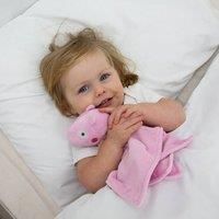 Official Peppa Pig Comforter Blanket for Babies and Toddlers, Soother Cuddle Security Blanket for New Born Infant Girls Toddler Car Seat Pram Nursery, Pink