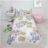 Paw Patrol Single Duvet Reversible Kids Bedding Skye Everest Rubble Pink Quilt