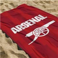 Arsenal Beach Towel Football Swimming Bath Pool Red Gunners Towel 150cm x 75cm