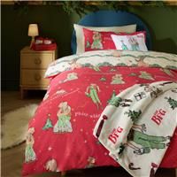 The BFG Christmas Red & White Kids Bedding Set - Toddler