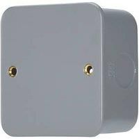 Contactum Metalclad 1-Gang Blanking Plate Grey (362RP)