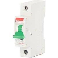 CONTACTUM CPB1006C 6 AMP TYPE C SINGLE POLE 230 VOLT 10kA 50Hz MCB IEC60898-1