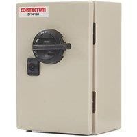 Contactum DFS016K 16A 3P+N+E Fused 3-Phase Enclosed Switch Fuse (586HE)