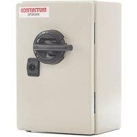 Contactum DFS025K 25A 3P+N+E Fused 3-Phase Enclosed Switch Fuse (725HE)