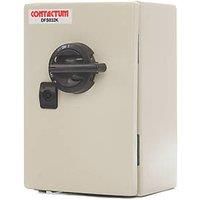 Contactum DFS032K 32A 3P+N+E Fused 3-Phase Enclosed Switch Fuse (763HE)