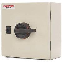 Contactum DFS063K 63A 3P+N+E Fused 3-Phase Enclosed Switch Fuse (481HE)