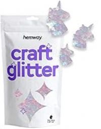 Glitter for Craft Unicorn Shaped Sequin Party Decoration Mother of Pearl Nail, Body, Face, Arts, Crafts 50g / 1.7oz