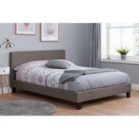 Berlin Upholstered Bed Frame Grey