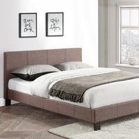 Berlin Upholstered Bed Frame Grey