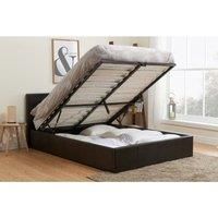 Birlea Berlin Ottoman, Wood, Brown, King