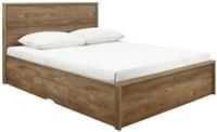 Birlea Stockwell Bed Rustic Oak Effect, Wood, 135cm