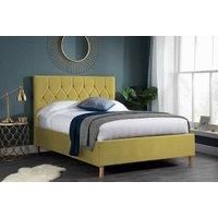 Birlea Loxley Fabric Ottoman Storage Lift Up Bed  4ft6 Double Mustard