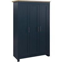 Birlea Wardrobe, Engineered Wood, Blue, One Size