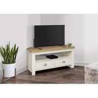 Birlea TV Unit, Engineered Wood, Cream, One Size