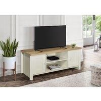 Birlea TV Unit, Engineered Wood, Cream, One Size