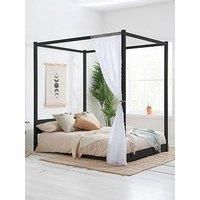 Darwin Four Poster King Bed Black