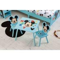 Disney Mickey Mouse Table and Chairs, Blue