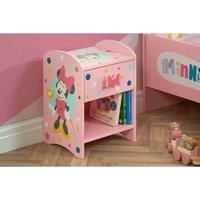 Birlea Disney Minnie Mouse Bedside Table, Pink