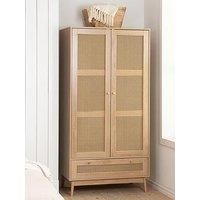 Birlea Wardrobe, Engineered Wood, Brown, Large
