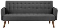 Birlea Hudson Sofa Bed Charcoal