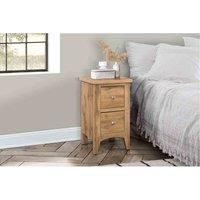Birlea Hampstead 2 Drawer Bedside Oak