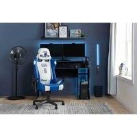 Birlea Furniture Desk Chair, Blue, One Size