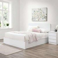 Birlea Oslo King Ottoman Bed - White