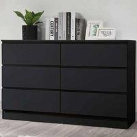 Oslo 6 Drawer Chest Grey