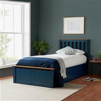 Birlea Phoenix Single Ottoman Bed - Blue