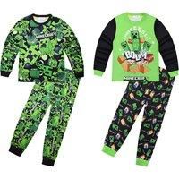 Official Minecraft Pyjama Set For Kids - 5 Sizes, 6 Designs