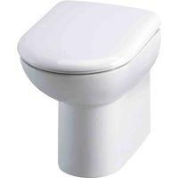 Nuie Lawton Comfort Height Back to Wall Toilet 545mm Projection - Excluding Seat