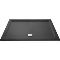Hudson Reed Rectangular Shower Tray 1600 x 700mm - Slate Grey