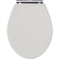 Hudson Reed Old London Carlton Soft Close Toilet Seat - Timeless Sand