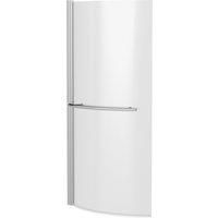 Balterley Curved P-Bath Screen with Rail - 6mm