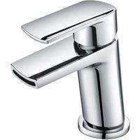 Balterley Lago Mono Basin Mixer Tap With Push Button Waste - Chrome
