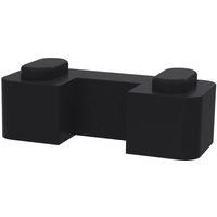 Hudson Reed WRSF007 Black Wetroom Screen Support Foot