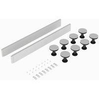 Hudson Reed Leg Set Suitable For 1000 Square & Rectangular Trays - White