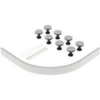 Hudson Reed Leg Set Suitable For 1000-1200 Quad & Offset Trays - White