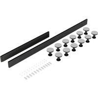 Rectangular Easy Plumb Riser Kit Suitable for 1300/1800mm LEG4S - Slate Grey