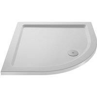 Hudson Reed Slip Resistant Quadrant Shower Tray 800 x 800mm - White