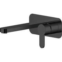 NUIE ARVAN 2TH contemporary Basin mixer tap in matte black ARV428 RRP £213 *SALE