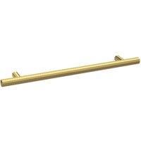 Hudson Reed Knurled Bar Handle 192Mm Centres - Brushed Brass