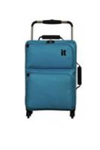 it Luggage World's Lightest 4 Wheel Soft Cabin Suitcase