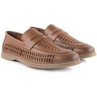 Perth Leather Woven Loafer