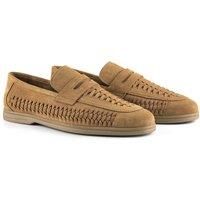 Perth Suede Woven Loafer