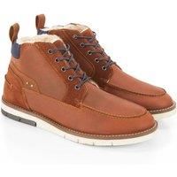 Silver Street London ALGATE Mens Casual Lace-Up Ankle Boots -Brown