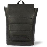 Silver Street London Men/'s Foster Premium Leather 14 inch Laptop Backpack, Business Travel Backpack Casual Daypack Large Capacity, Black