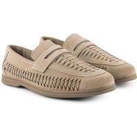 Perth Suede Woven Loafer