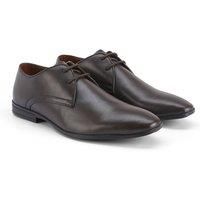 Mens Derby Shoes Patent Leather Formal Office Smart Work Silver Street London