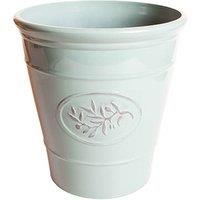 YouGarden - 1 x Green /'Olive/' Planter 40cm (16in) Perfect for Standard Trees and Patio Trees, Shrubs and Bushes - Mediterranean Style Plant Pot for Gardens